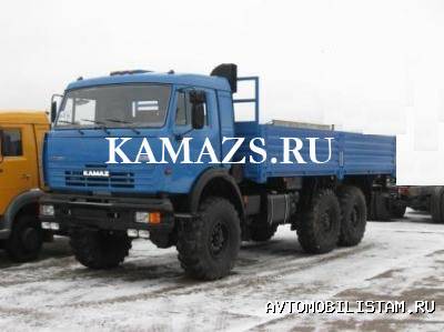КАМАЗ 43118 бортовой-вездеход - фото